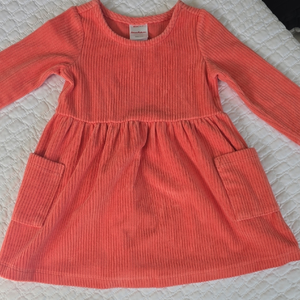 Hannah Andersson Courderoy Pocket Dress